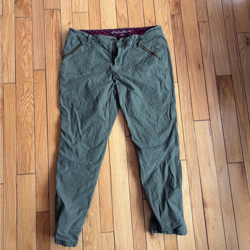 Eddie Bauer size 16 flannel lined pants